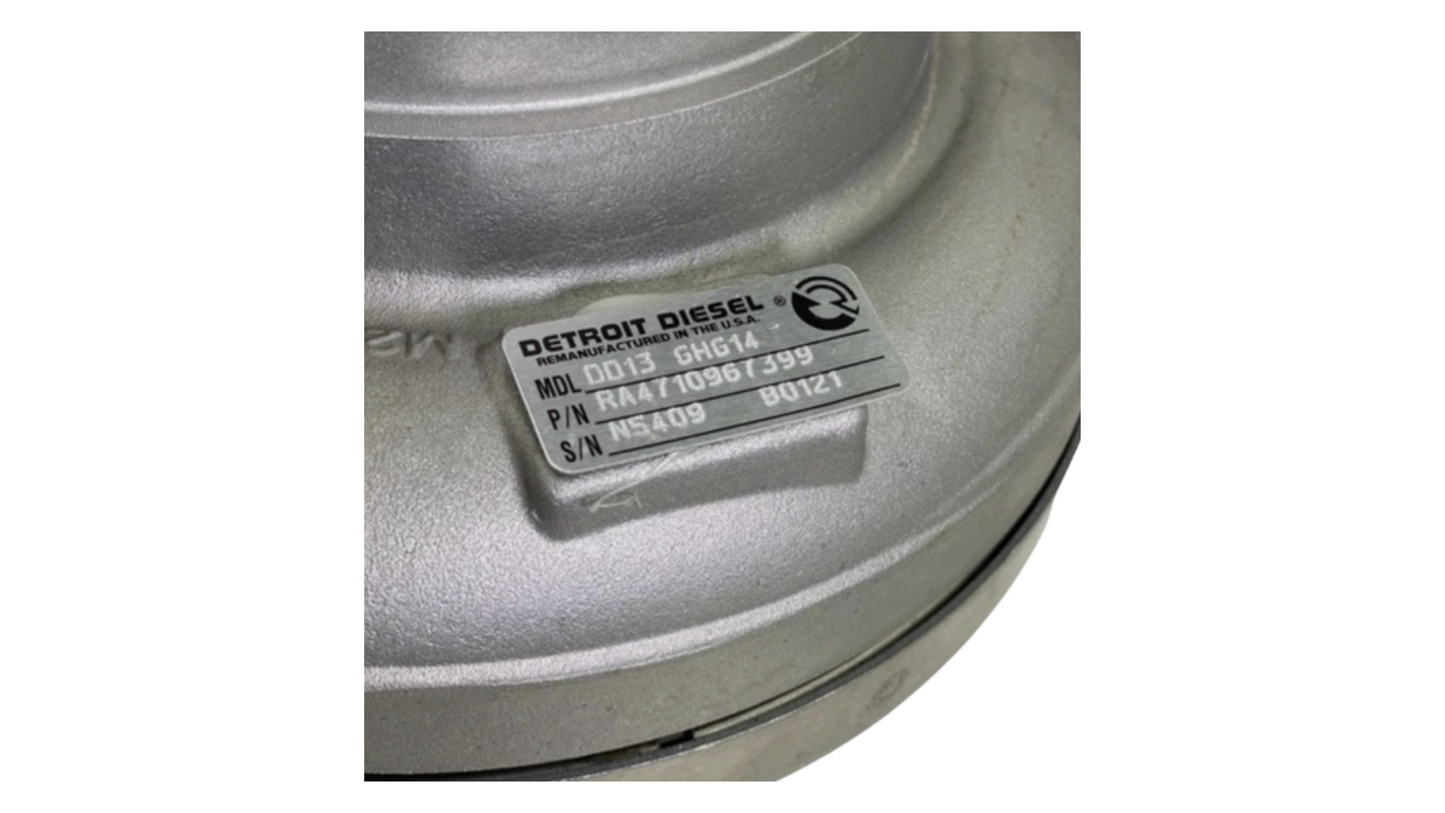 EA4710967599 | Genuine Detroit Diesel® Turbocharger